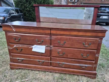 Photo of free At the Curb: dresser & mirror (Trend Arlington) #2