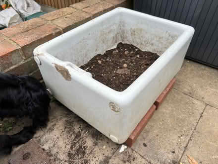 Photo of free Fireclay ceramic sink, as planter (Strood, ME2) #3