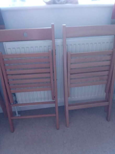 Photo of free 3 folding chairs (Benhilton SM1) #2