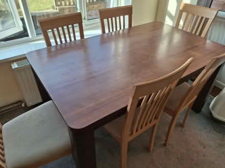 Photo of free Dining room table and chairs (WV11, Essington, Wolverhampton) #1