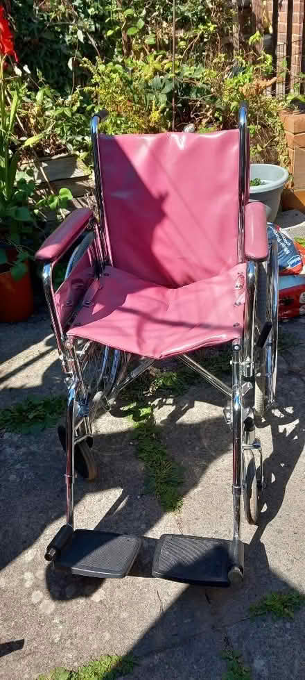 Photo of free PINK wheelchair. (Southam CV47) #1