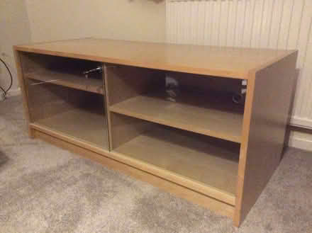 Photo of free A good condition lockable glass front unit (GU34) #2