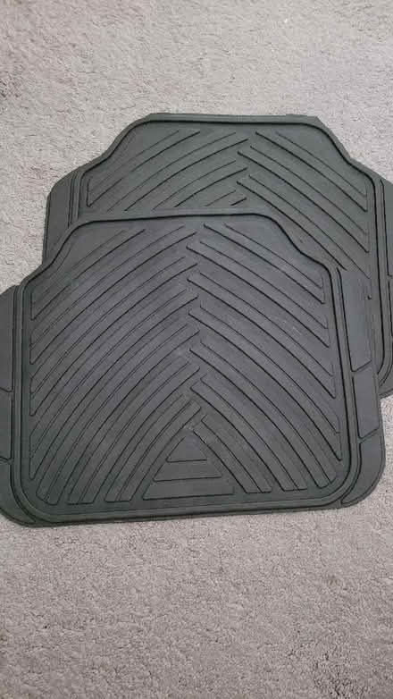 Photo of free Rubber car mats x2 (Hornchurch RM12) #1