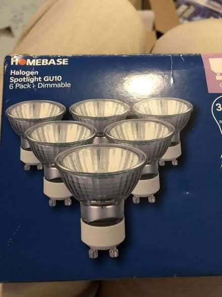 Photo of free 5 x gu10 bulbs (Havant PO9) #1