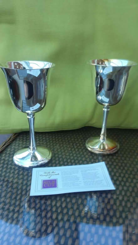 Photo of free 2 Silk cut goblets (Furzton MK4) #1