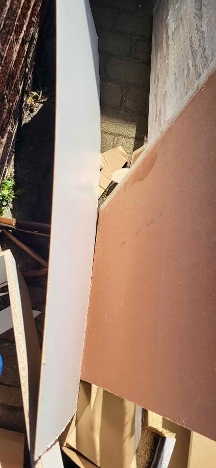 Photo of free used worktop & large piece new backing board (Huyton Quarry L36) #3