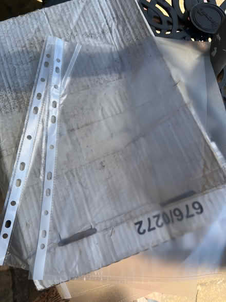 Photo of free Plastic sleeves (Enfield EN1) #1