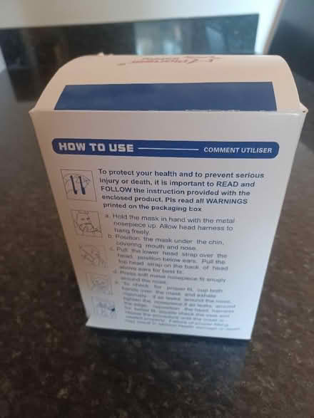 Photo of free Box of 20 dust masks (Woodley RG5) #3