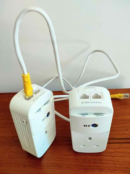 Photo of free Ethernet via Mains Electricity Adaptors (Surrey Heath GU24) #1