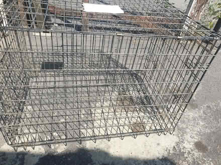 Photo of free Large Metal Dog Case [No Tray] (3) (Trowbridge BA14) #4