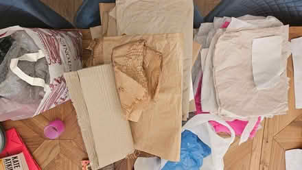 Photo of free Paper and plastic packaging (Buggs Bottom RG4) #1