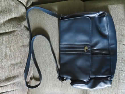 Photo of free Navy bag with shoulder strap (Meldreth) #1