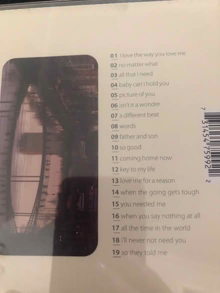 Photo of free Boyzone CD (Westbury BA13) #2