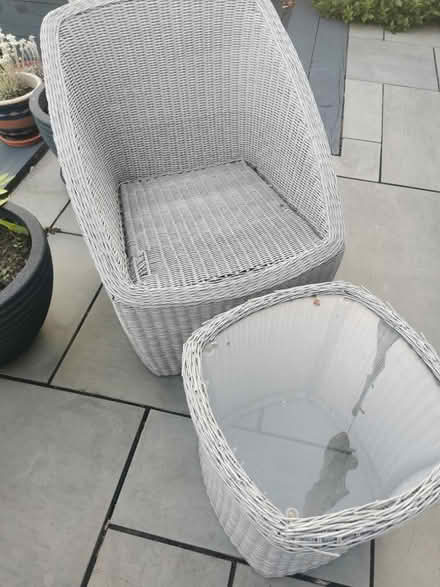 Photo of free Garden chair and table (M35 Failsworth, Manchester) #1