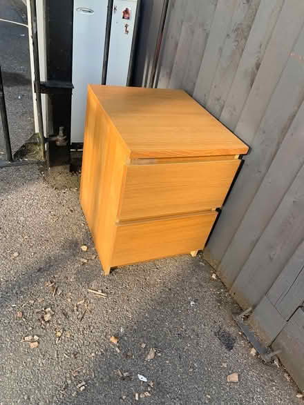 Photo of free IKEA MALM bedside drawers (CR0) #1