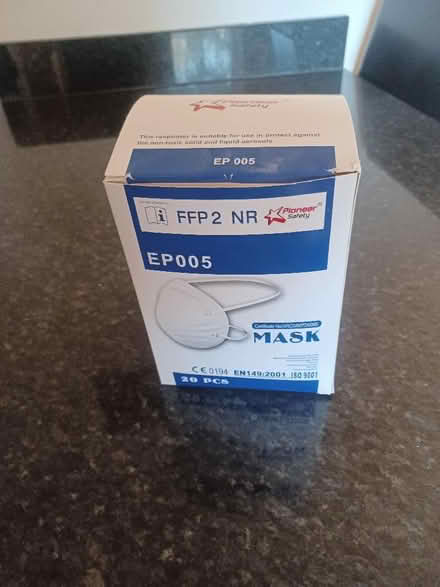 Photo of free Box of 20 dust masks (Woodley RG5) #1