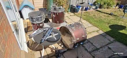 Photo of free 5 piece drum kit (Rushden) #1