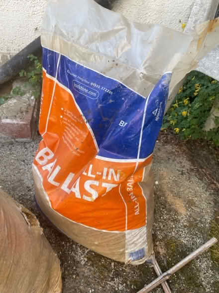 Photo of free bags of old sharp concrete sand (Chiswick W4) #1