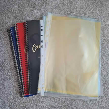Photo of free Ring binders, plastics, paper (Purbrook) #1