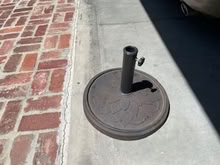 Photo of free Umbrella stand (On the canyon above town) #1