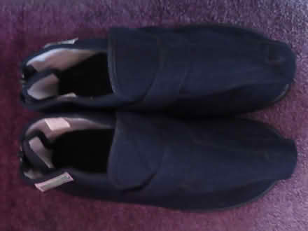 Photo of free Ladies Navy Boot Slippers (Meldreth) #1