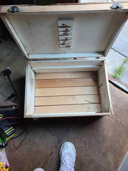 Photo of free Wooden storage box (Eltham SE9) #1