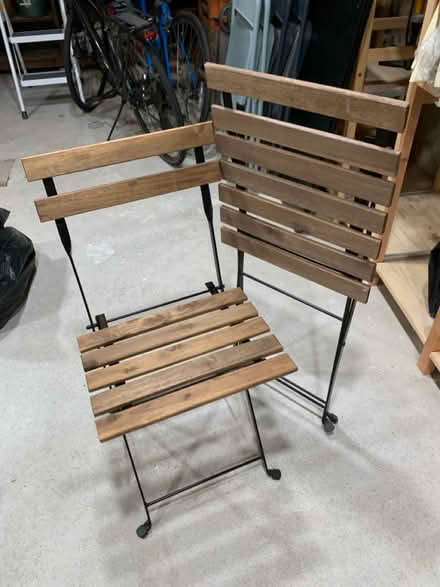 Photo of free 2 folding chairs (Lexington) #1