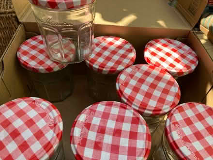 Photo of free 8 Bonne Maman jam jars (GL52 (Fairview/Pittville)) #1
