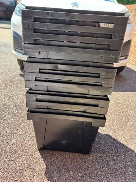 Photo of free Black buckets (Bushey WD23) #1