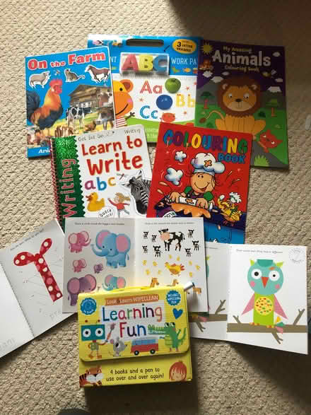 Photo of free Kids activity books 3-5 years approx (Crooks Barn TS20) #1