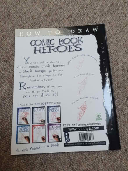 Photo of free How to Draw Comic Book Heroes (BS16) #1