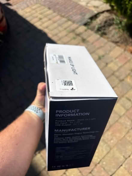 Photo of free Wake up alarm clock / lamp - new (Purwell SG4) #2