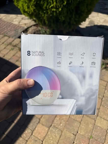 Photo of free Wake up alarm clock / lamp - new (Purwell SG4) #1