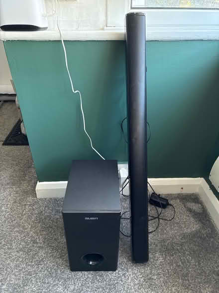 Photo of free Majority sound bar and subwoofer (Harrogate) #1