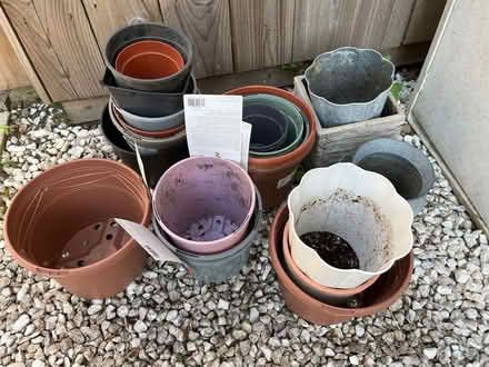 Photo of free Various plant pots (Newton Mearns G77) #1