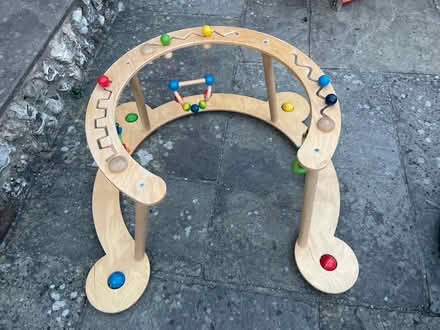 Photo of free Wooden Baby walker / toy (Queen's Park BN2) #1