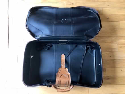 Photo of free Vintage faux leather suitcase (Walkley, S6) #3