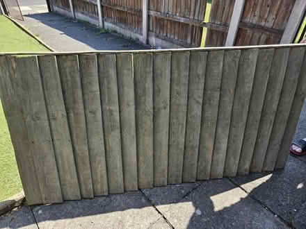 Photo of free 6ft x 4ft fences x 4 (Prescot L35) #1