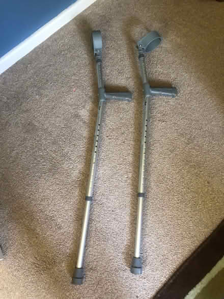 Photo of free Crutches and medical boot (Knutsford WA16) #1