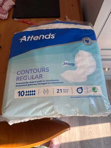 Photo of free Adult Continence Pads (MacMillan Way) #1