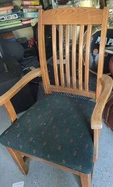 Photo of free Mission style table w/4 chairs (Leonardo/Middletown) #1