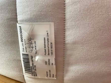 Photo of free Double bed mattress (Little Herberts GL53) #4