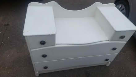Photo of free Vintage dressing table and mirror (Hertford Heath SG13) #1