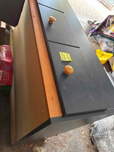 Photo of free Blue Twin Bed (Leslie and Cummer) #1
