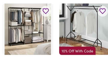 Photo of Clothes rails (Cromford DE4) #1