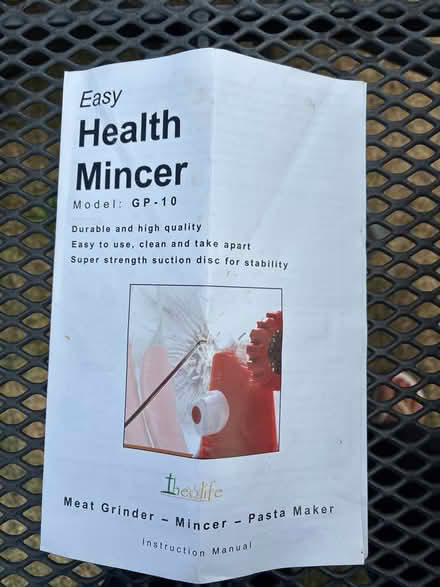 Photo of free Mincing machine (Clayhall, IG5) #2