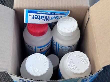 Photo of free Hot tub / pool chemicals (KT3 New Malden) #2