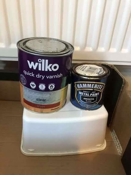 Photo of free Varnish & Hammerite (Havant PO9) #1