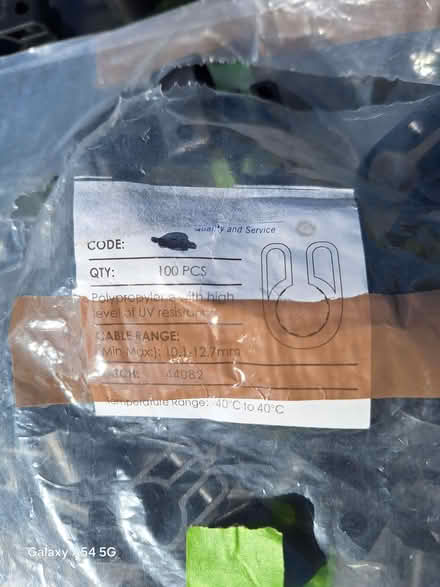 Photo of free Armoured Cable Clips (Prestbury GL52) #1