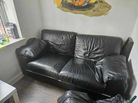 Photo of free Leather sofa (DE22) #1